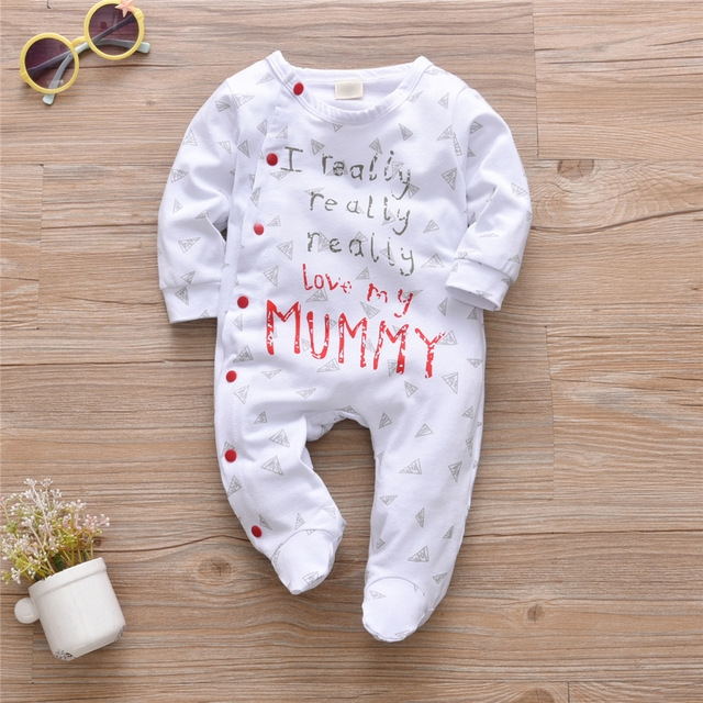 Baby - I love My Mummy/Daddy Sleepsuit