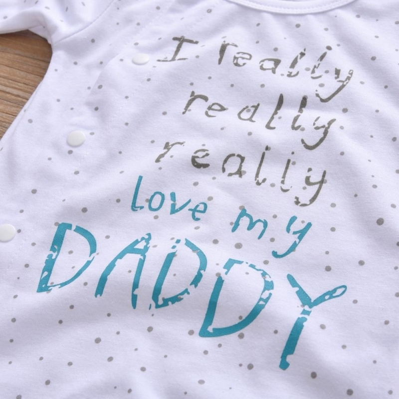 Baby - I love My Mummy/Daddy Sleepsuit